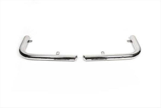 Back protection AK003 (stainless, 60 mm) for Mercedes X class - Reelken Auto