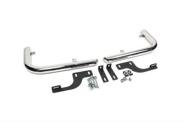 Rear corners AK003 (2 pcs, stainless steel) for Mercedes Viano 2004-2014 - Reelken Auto