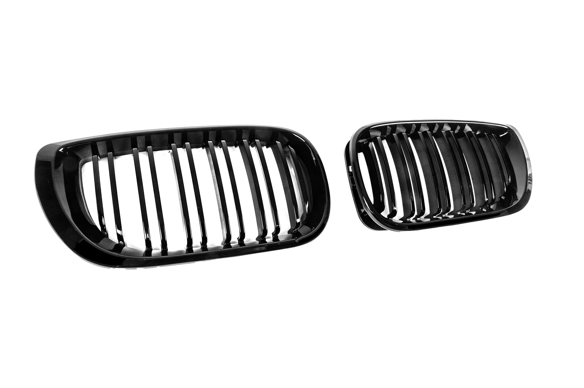 Kidneys M-Look DPT (2001-2005, Gloss Black) for BMW 3 Series E46 1998-2006 - image 5