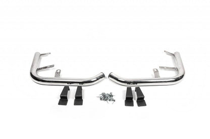 Rear corners AK003 (2 PCs, stainless steel) for Volkswagen T6 - Reelken Auto