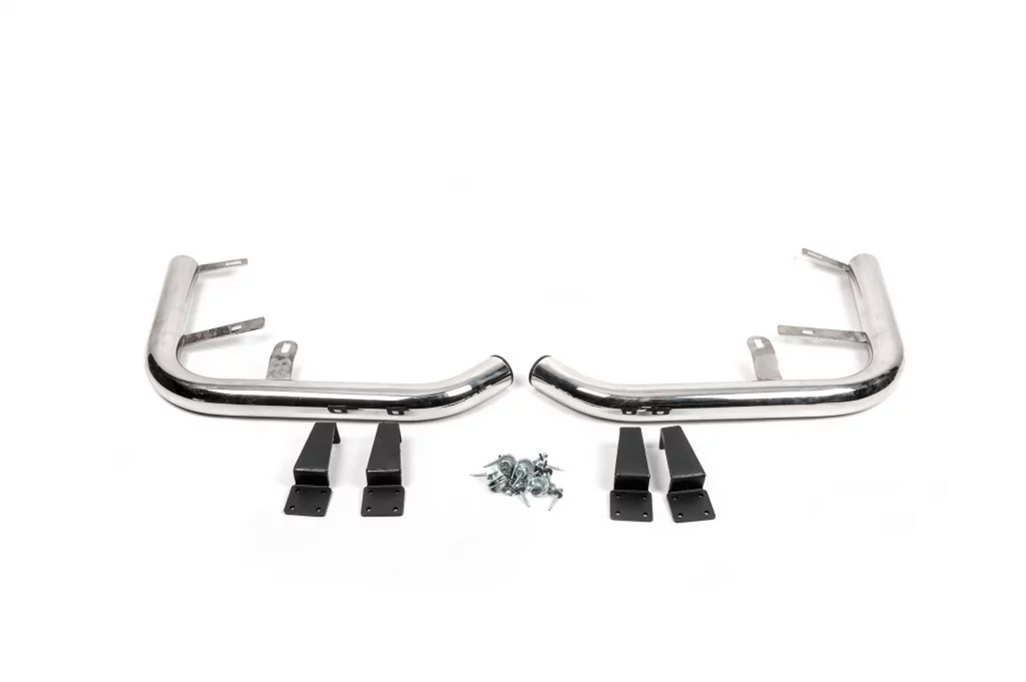 Rear Corner Bars AK003 (2 pcs, stainless steel) for Volkswagen T5 2010-2015 - image 12