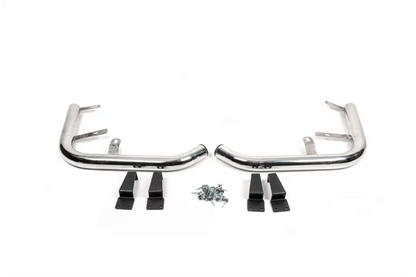 Rear Corner Bars AK003 (2 pcs, stainless steel) for Volkswagen T5 2010-2015 - image 12