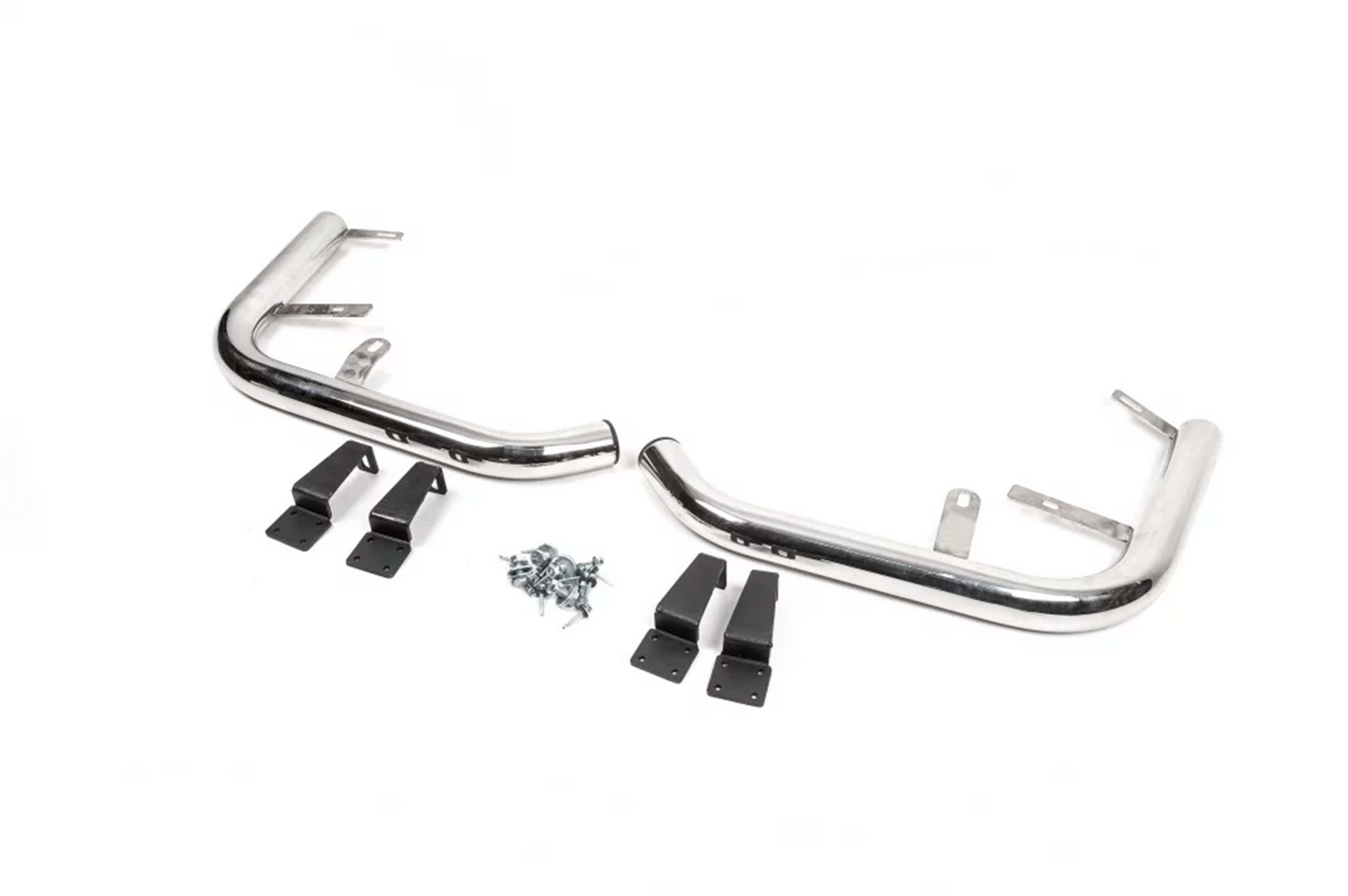 Rear Corner Bars AK003 (2 pcs, stainless steel) for Volkswagen T5 Caravelle 2004-2010 - image 13