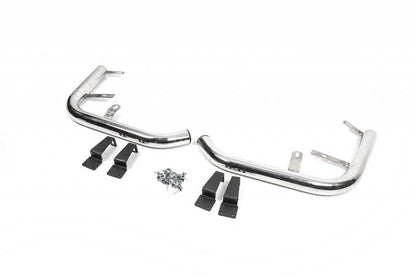 Rear corners AK003 (2 PCs, stainless steel) for Volkswagen T5 Multivan 2003-2010 - Reelken Auto