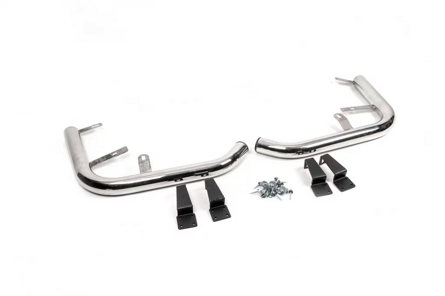 Rear Corner Bars AK003 (2 pcs, Stainless Steel) for Volkswagen T5 Transporter 2003-2010 - image 14