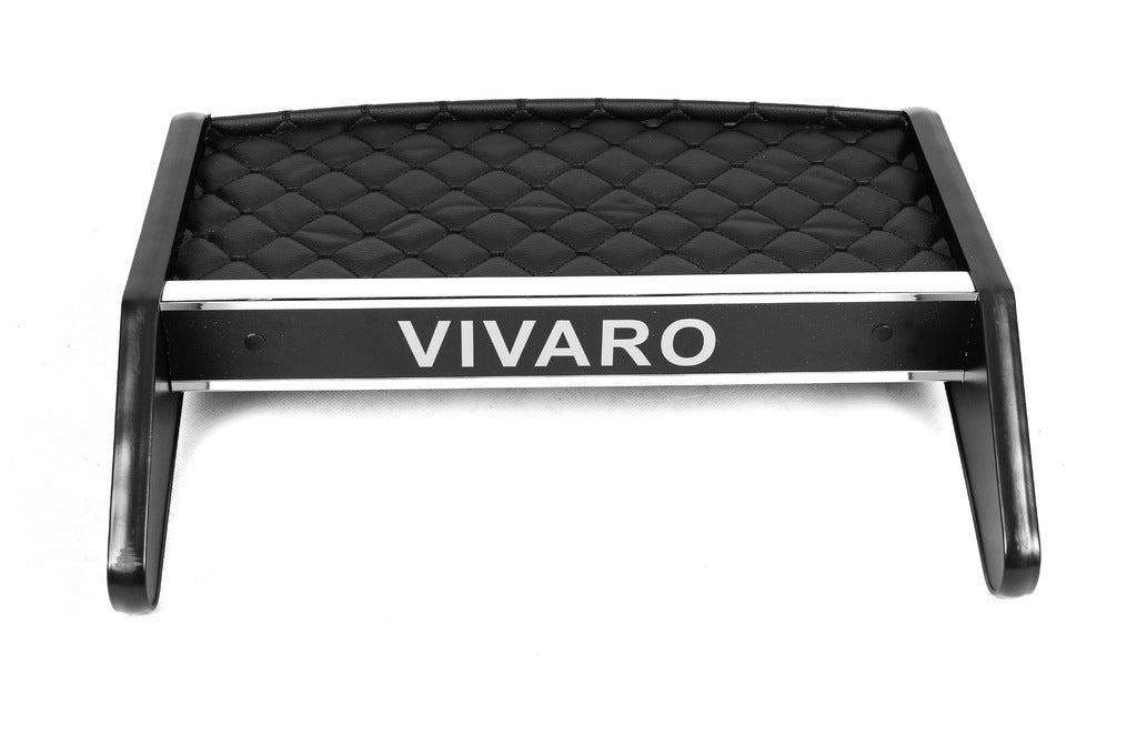 Dashboard Shelf (2010-2014, Black with Black Stitching) for Opel Vivaro 2001-2015 - image 2