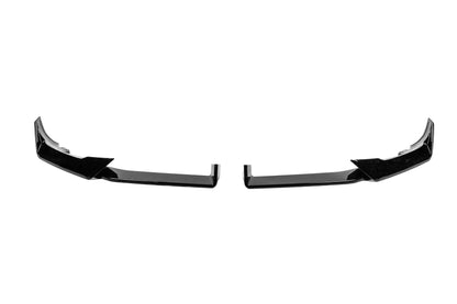 Front Bumper Lip Paradigm Black Knight (for M-Sport, 2023+) for BMW X6 G06 2019- - image 2