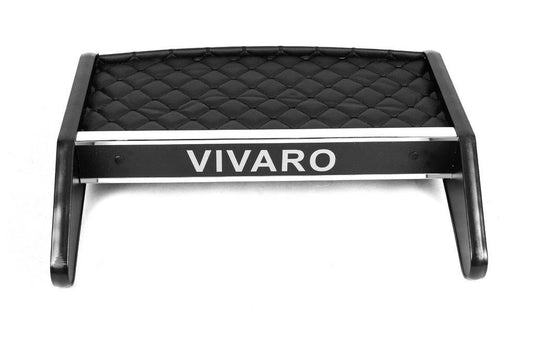 Panel shelf (2010-2014, Black with black thread) for Opel Vivaro 2001-2015 - Reelken Auto