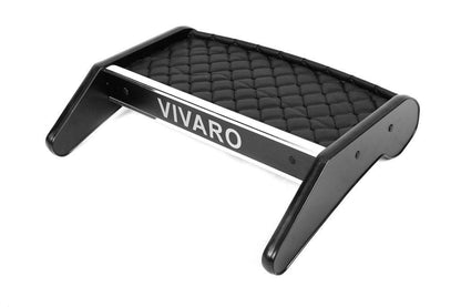 Panel shelf (2010-2014, Black with black thread) for Opel Vivaro 2001-2015 - Reelken Auto
