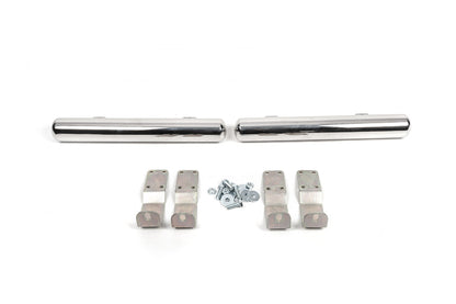 Side pipes behind rear wheel (2 pcs, stainless steel) for Mercedes Sprinter W901/902/903/904/905 1995-2006 - image 1