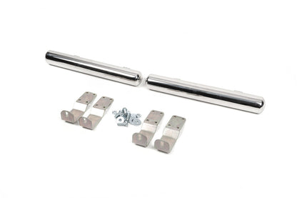 Side pipes behind rear wheel (2 pcs, stainless steel) for Volkswagen LT 1995-2006 - image 2