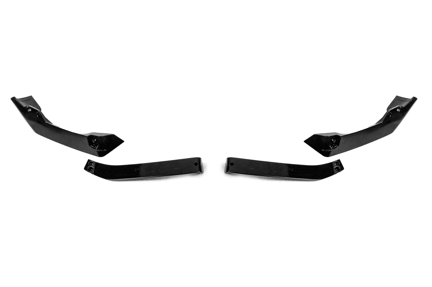 Front Bumper Lip Paradigm Black Knight (for M-Sport, 2023+) for BMW X6 G06 2019- - image 6