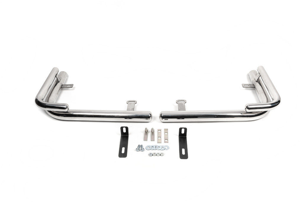 Rear Corner Bars AK003-Double (2 pcs, stainless steel) for Mercedes Vito W639 2004-2014 - image 2