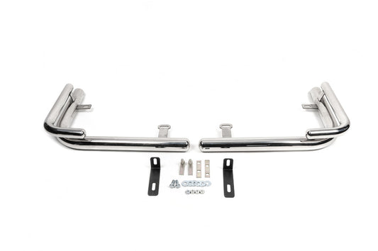 Rear Corner Bars AK003-Double (2 pcs, stainless steel) for Mercedes Vito W639 2004-2014 - image 2