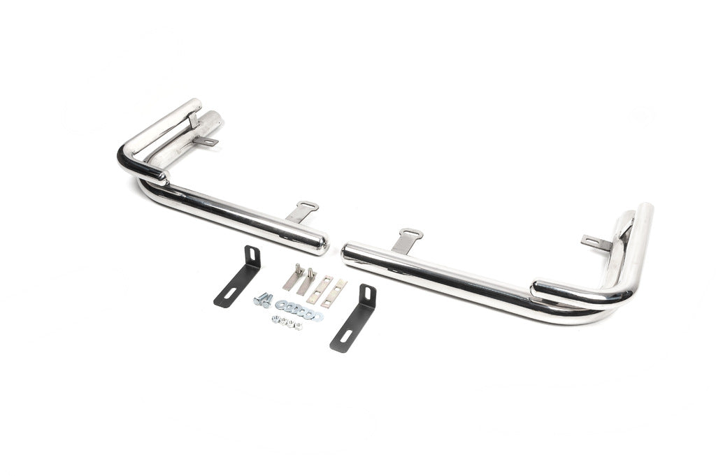 Rear Corner Bars AK003-Double (2 pcs, stainless steel) for Mercedes Vito W639 2004-2014 - image 3