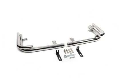 The rear corners of the AK003-Double (2 pieces, stainless steel) for Mercedes Viano 2004-2014 - Reelken Auto