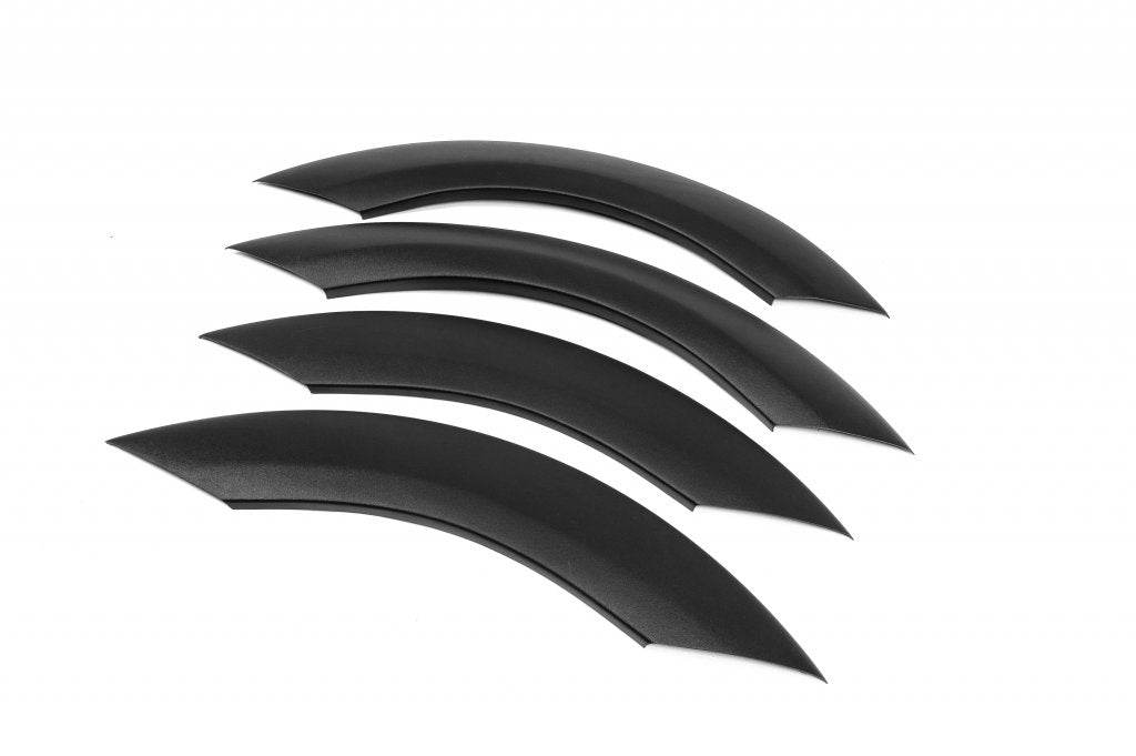 Front wide arches (4 pieces, black) for Mercedes Sprinter W906 2006-2018 - Reelken Auto
