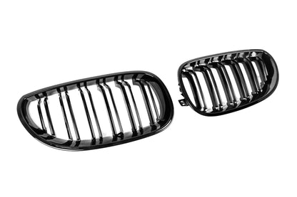 Kidneys M-Look (Gloss Black) for BMW 5 Series E-60/61 2003-2010 - image 5