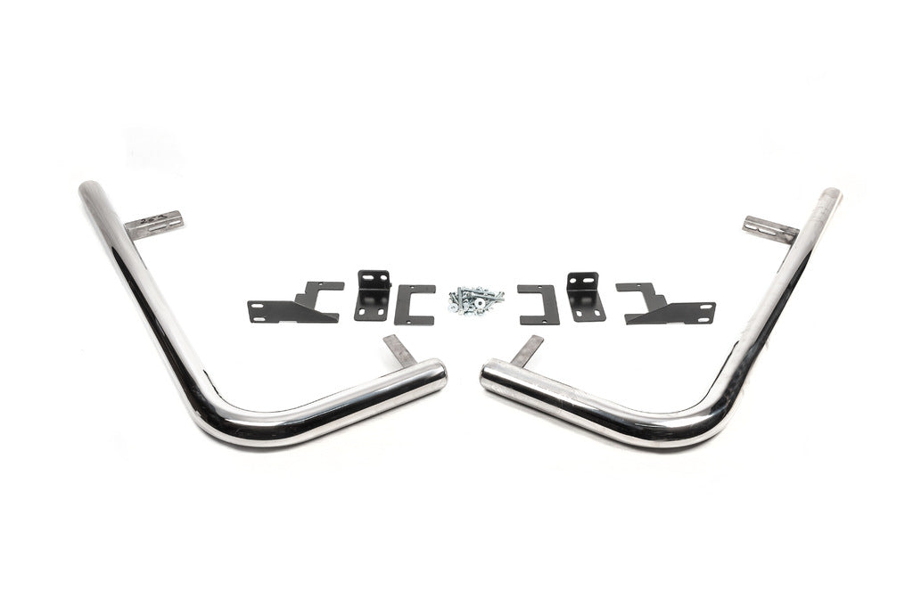 Rear Corner Bars AK-SO (Stainless Steel) for Volkswagen LT 1995-2006 - image 2