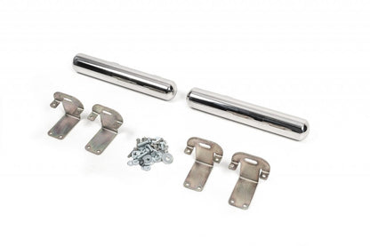 Side pipes behind rear wheel (2 pcs, stainless steel) for Mercedes Sprinter W907/W910 2018- - image 4