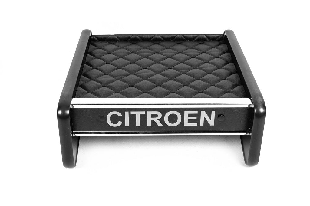 Dashboard shelf 2000-2005 (Black with black stitching) for Citroen Jumper 1995-2006 - image 1