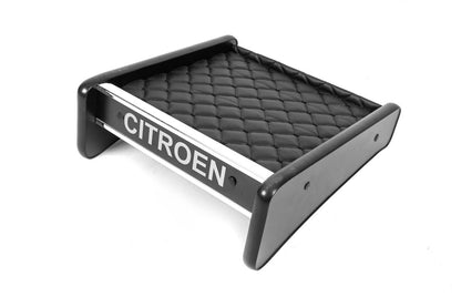 Dashboard shelf 2000-2005 (Black with black stitching) for Citroen Jumper 1995-2006 - image 2
