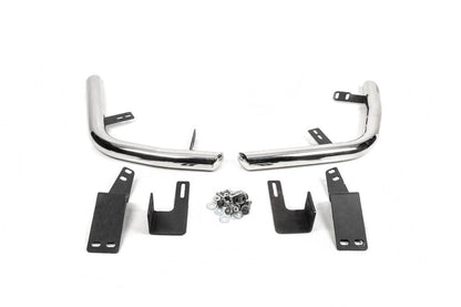 Rear corners AK003 (2 PCs, stainless steel) for Toyota Land Cruiser Prado 120 - Reelken Auto