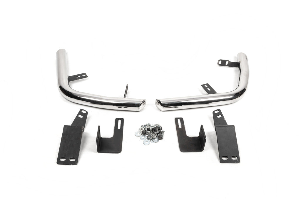 Rear Corner Bars AK003 (2 pcs, stainless steel) for Toyota Land Cruiser Prado 120 2002-2009 - image 10