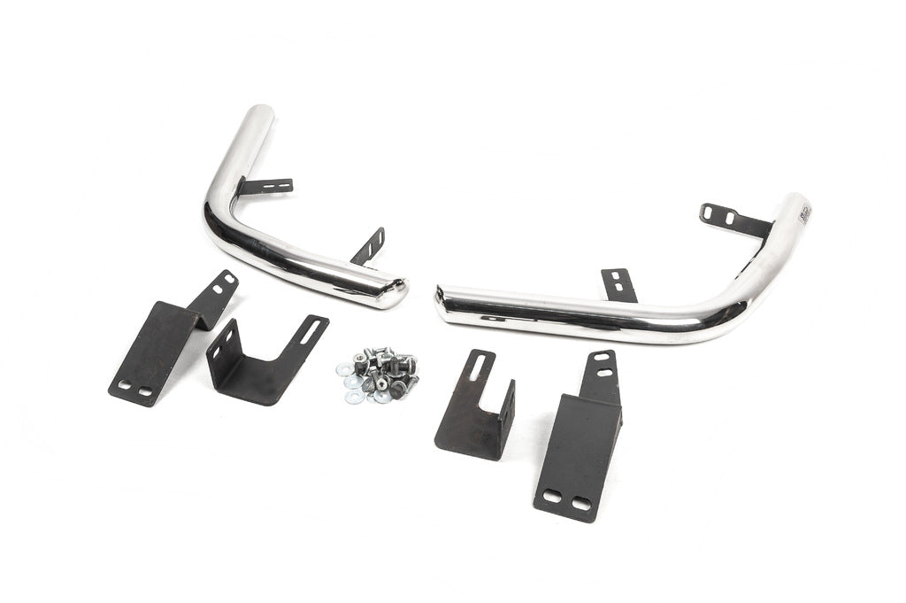 Rear Corner Bars AK003 (2 pcs, stainless steel) for Toyota Land Cruiser Prado 120 2002-2009 - image 2