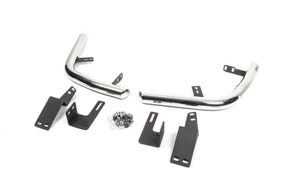 Rear Corner Bars AK003 (2 pcs, stainless steel) for Toyota Land Cruiser Prado 120 2002-2009 - image 2