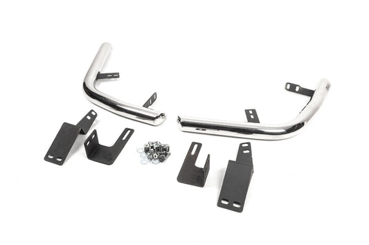 Rear Corner Bars AK003 (2 pcs, stainless steel) for Toyota Land Cruiser Prado 120 2002-2009 - image 2