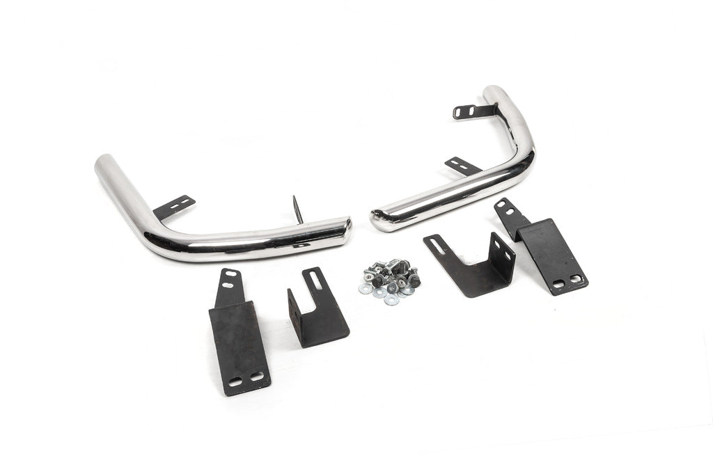 Rear Corner Bars AK003 (2 pcs, stainless steel) for Toyota Land Cruiser Prado 120 2002-2009 - image 9