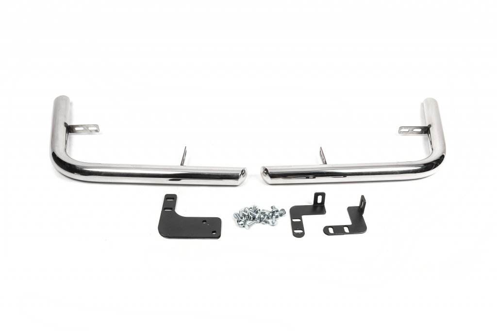 Rear corners (2 pieces, stainless.) for Citroen Jumpy 2007-2017 - Reelken Auto