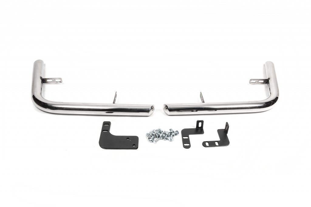 Rear Corner Bars AK-003 (2 pcs, stainless steel) for Peugeot Expert 2007-2016 - image 2