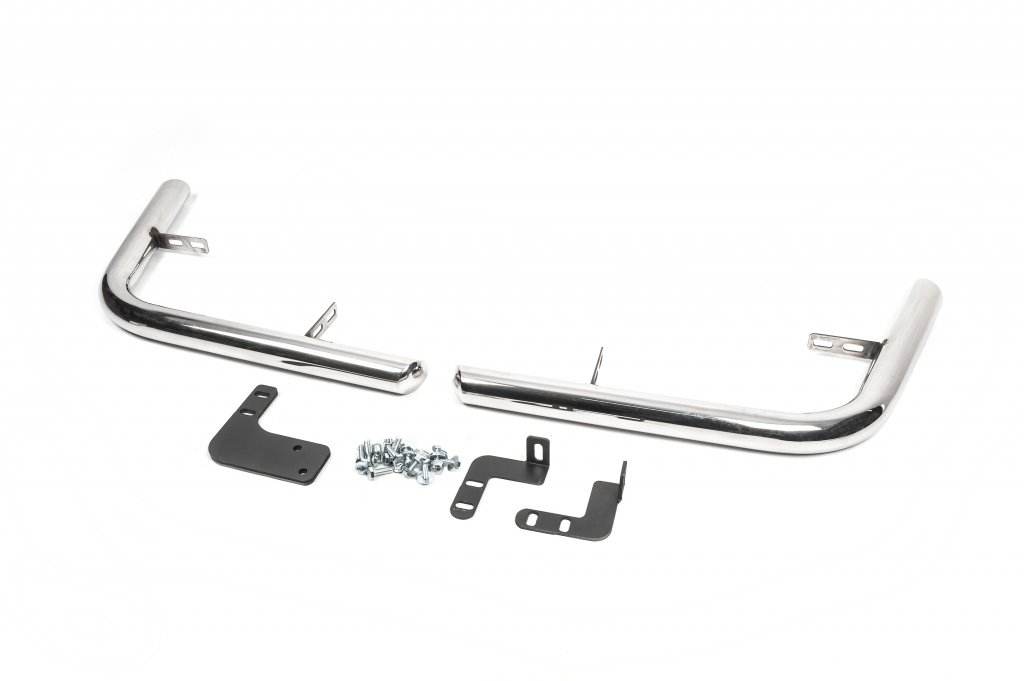 Rear corners (2 pieces, stainless.) for Citroen Jumpy 2007-2017 - Reelken Auto