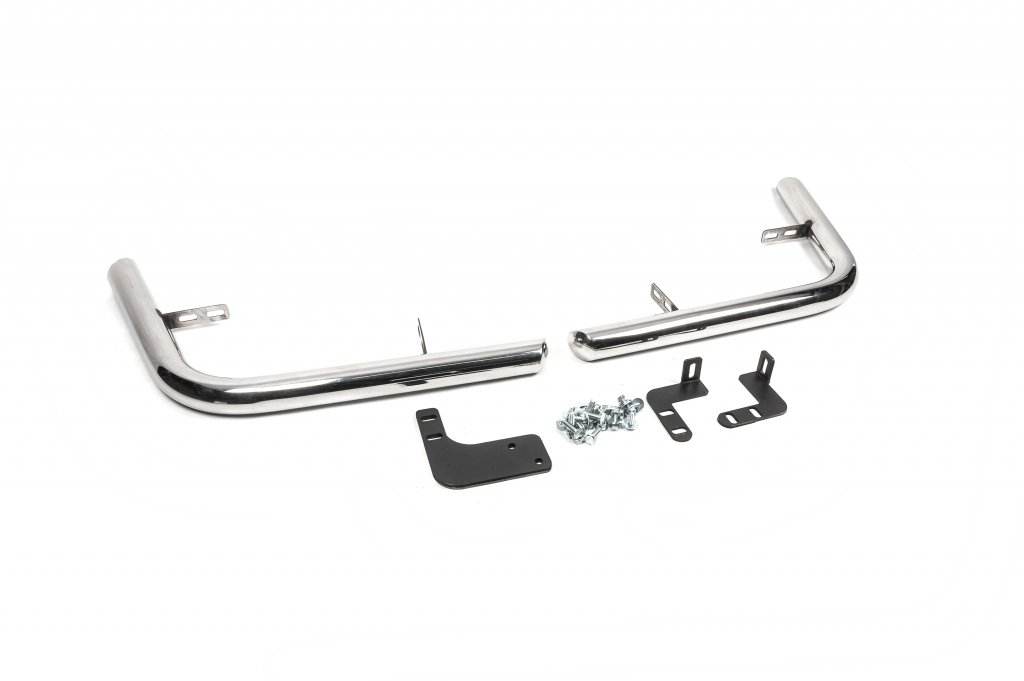 Rear corners (2 pieces, stainless.) for Citroen Jumpy 2007-2017 - Reelken Auto