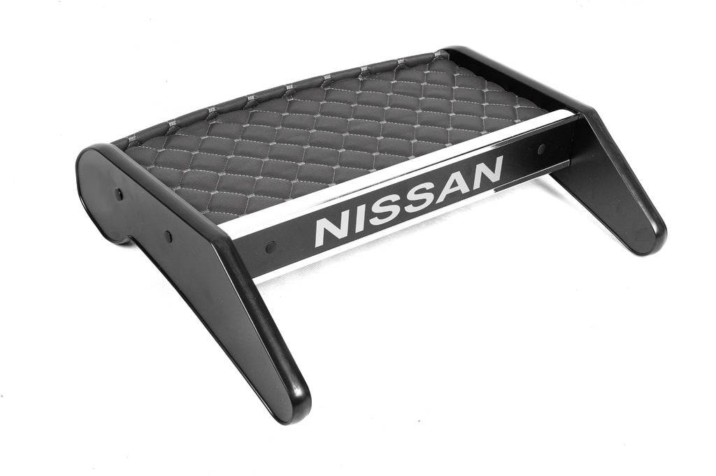 Shelf on the panel (2010-2014, Gray with gray thread) for Nissan Primastar 2002-2014 - Reelken Auto