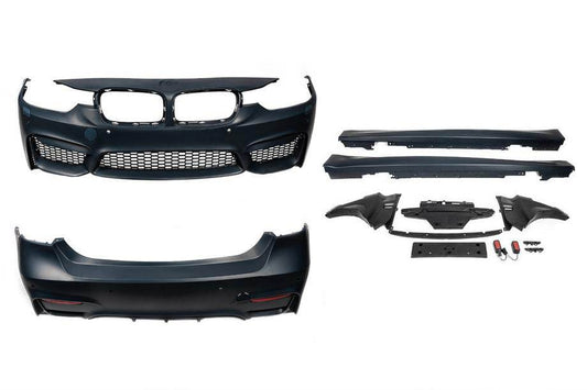 Kit of body kits without wings (F80 M3) for BMW 3 series F-30/31/34 2012-2019 - Reelken Auto