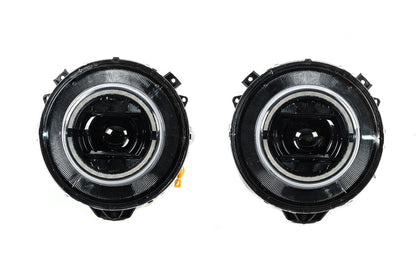 Front lights Design-2023 Black (2006-2017) for Mercedes G class W463 1990-2018 - image 2