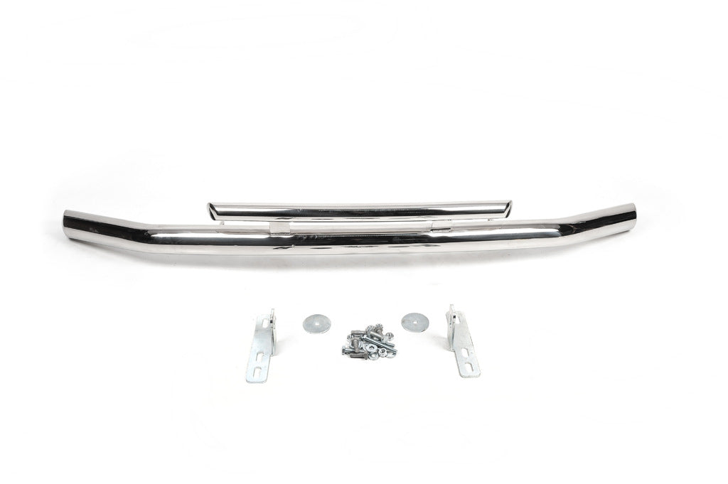 Front Bar ST014 (Stainless Steel) for Mitsubishi Pajero Wagon IV 2006-2021 - image 2