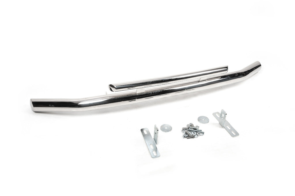 Front protection ST014 (stainless) for Mitsubishi Pajero Wagon IV - image 4