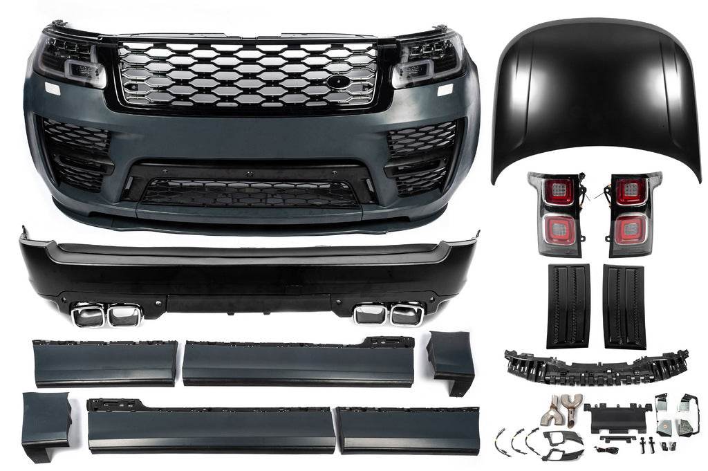 Restyling kit in SVO 2018+ (with headlights) for Range Rover IV L405 2013-2021 - Reelken Auto