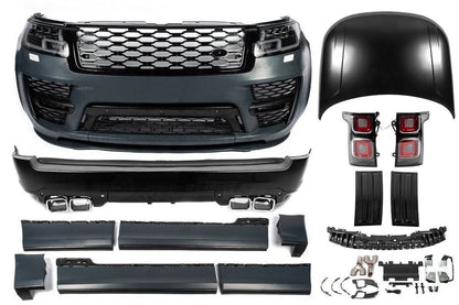 Restyling kit in SVO 2018+ (with headlights) for Range Rover IV L405 2013-2021 - Reelken Auto