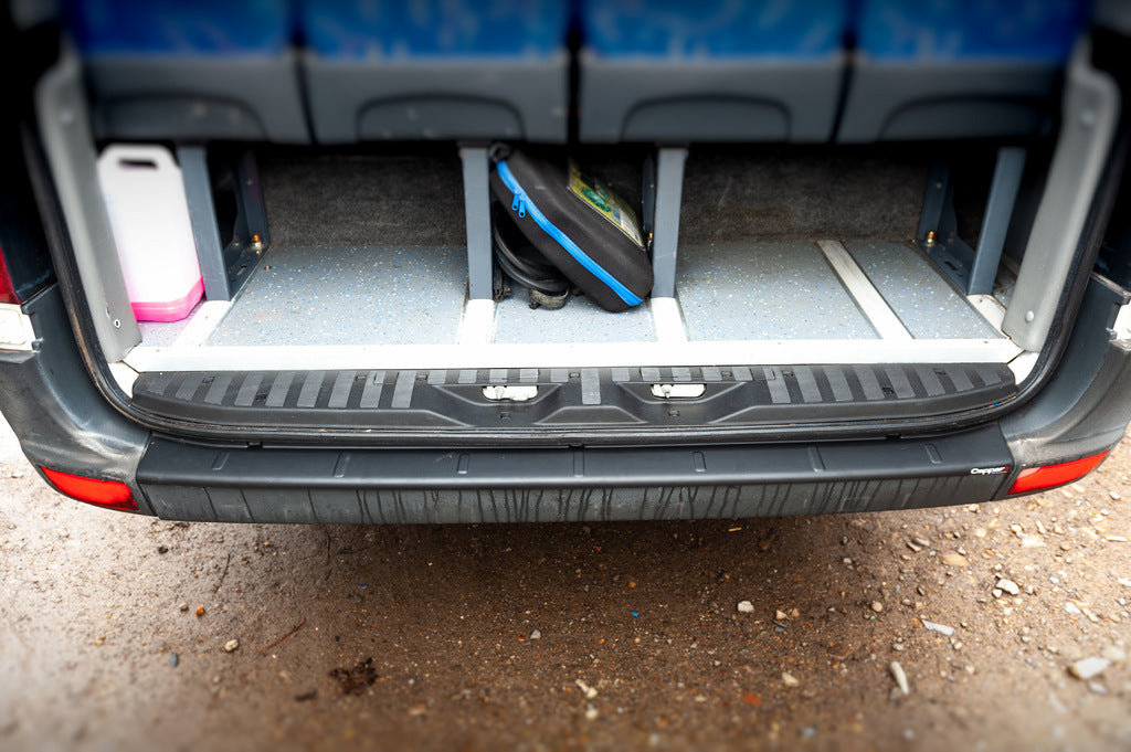 Rear Bumper Protector EuroCap (ABS) for Volkswagen Crafter 2006-2016 - image 1