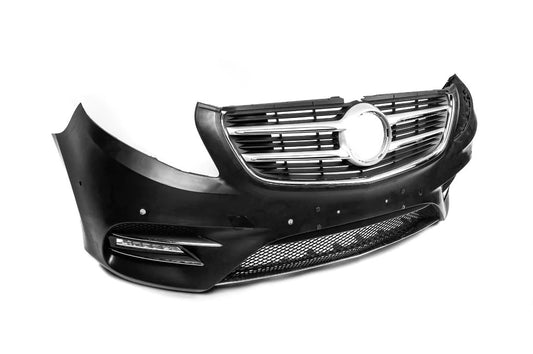 V-class AMG front bumper assembled for Mercedes Vito / V-class W447 2014↗ year - image 2