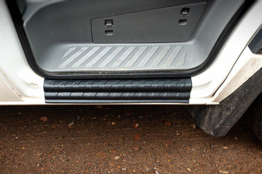 EuroCap threshold pads (2 pcs., ABS) for Mercedes Sprinter W906 2006-2018 - Reelken Auto