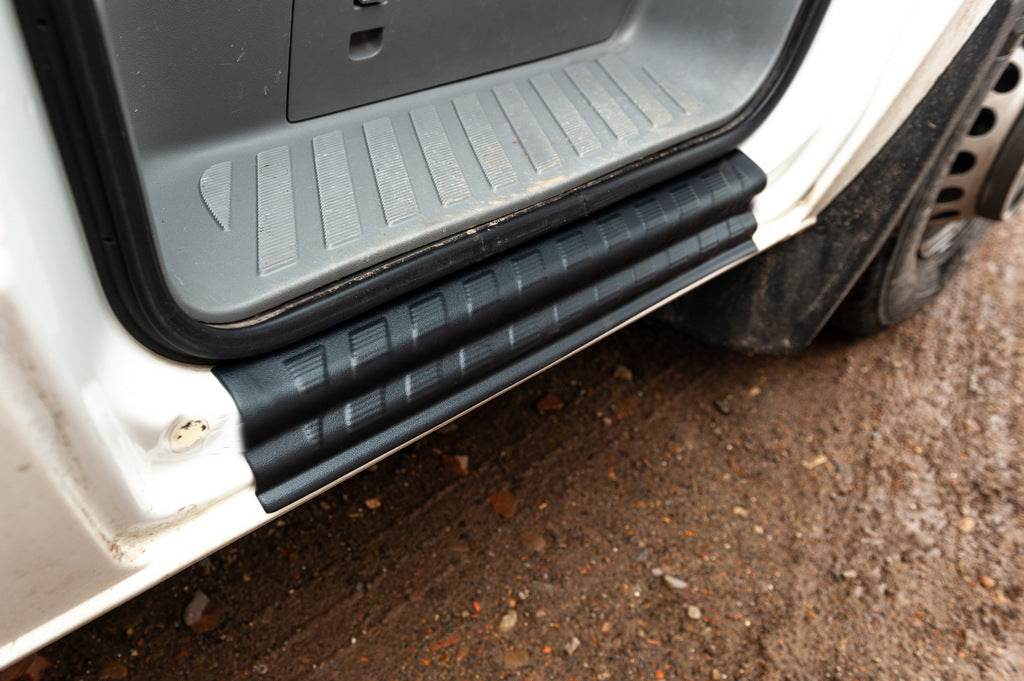 Door sills EuroCap (2 PCs, ABS) for Volkswagen Crafter 2006-2016 - Reelken Auto