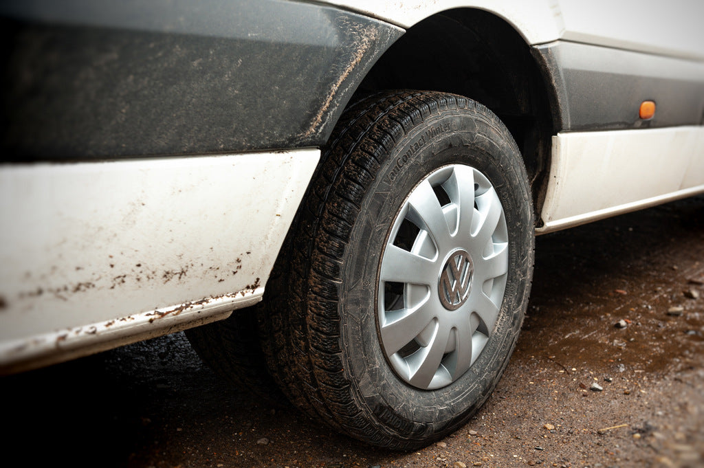 Grey ABS Wheel Covers (1-piece, Set of 4) for Volkswagen Crafter 2006-2016 - image 2