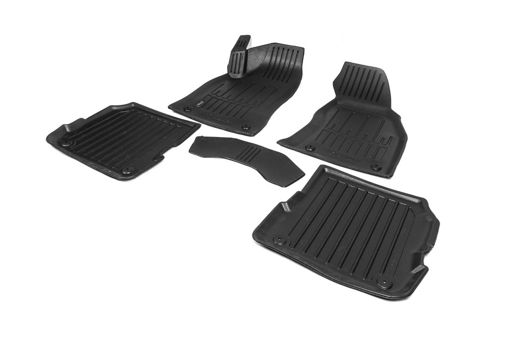 Stingray 3D Rubber Floor Mats (5 pcs, Polyurethane) for Audi A6 C5 2001-2004 - image 2