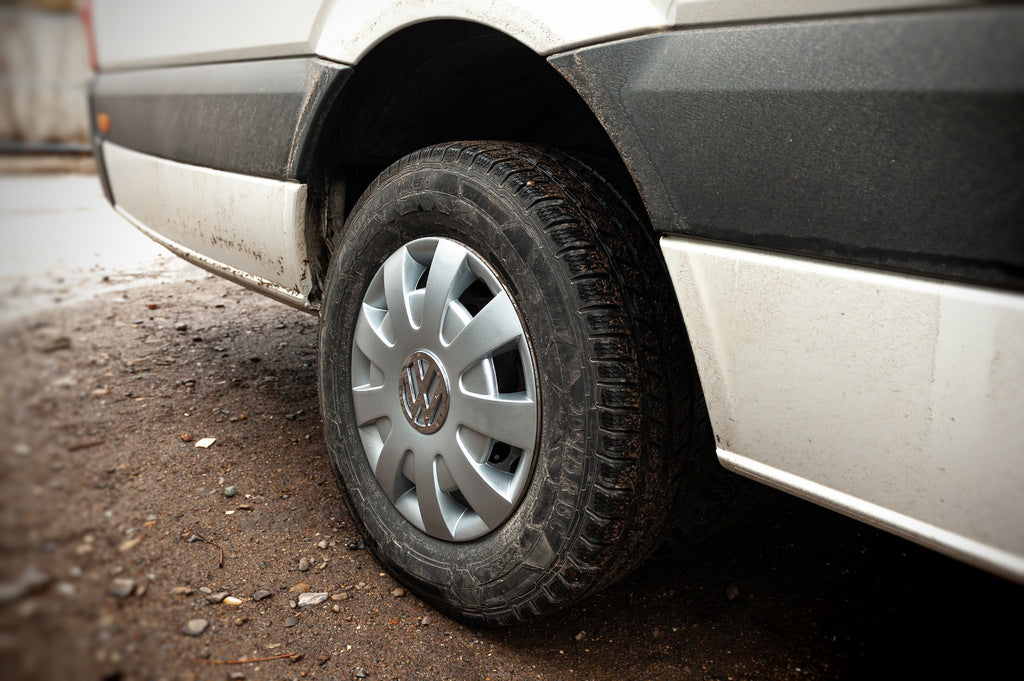 Grey ABS Wheel Covers (1-piece, Set of 4) for Volkswagen Crafter 2006-2016 - image 3